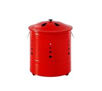 Contenitore per Bruciare Carta, Inceneritore A Gabbia Resistente Al Calore, Contenitore per Bruciare Rifiuti Di Carta, Foglie E Legno.(35cm)