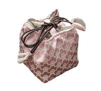 Contenitore per bustine di tè, in tessuto cinese ricamato, portatile, per donne, casa, ufficio, viaggi, vacanze, campeggio, picnic, viaggi su strada