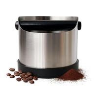 Contenitore per Caffè in Acciaio Inox,contenitore per Portafiltro,Contenitore per Caffè,Contenitore per Fondi di Caffè con Leva a Scatto Rimovibile,Adatto per Cucina,Ristorante,Ufficio,Caffè, 700 Ml