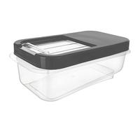 Contenitore per capsule, polveri e alimenti, grigio, 5 l