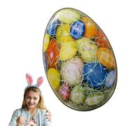 Contenitore per caramelle per uova di Pasqua, scatola a di di Pasqua | Porta di Pasqua dipinto e creativo | Contenitore per uova di Pasqua, contenitore per caramelle a di uova di Pasqua, decorazione p