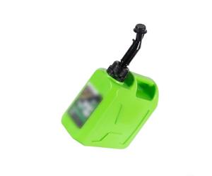 Contenitore per carburante da 5 galloni con beccuccio a prova di fuoriuscite, per tanica di gas conforme al CARB con paraspruzzi e presa d'aria per generatore di motoseghe tosaerba, rosso (verde, 5 L)