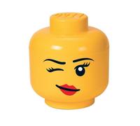 Contenitore per Casa Lego Head Winky Girl Large- RCL SHL YWG