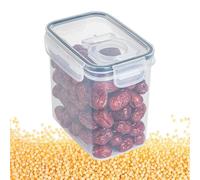 Contenitore per cereali, contenitori ermetici coperti per alimenti secchi, dispensa e organizzazione per cereali, snack, zucchero, biscotti, noci, farina, fagioli, riso