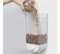 Contenitore per cereali da parete soluzione salvaspazio per alimenti sfusi