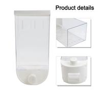 Contenitore per cereali da parete soluzione salvaspazio per alimenti sfusi