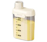 Contenitore per cereali - ermetico e trasparente, contenitore per alimenti, resistente alle perdite, prodotto di qualità, grande organizer per cereali, zucchero,