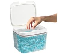 Contenitore per cialde per bucato sigillato e automatico pop-up, capacità, contenitore per detersivo in polvere, con misurino, per cialde, sapone, polvere e asciugatrice (4,5 l)