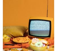 Contenitore Per Cibo Di Pollo Fritto Secchio Il Porta Patatine Fritte