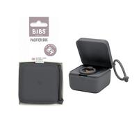 Contenitore per ciuccio BIBS con cordino. Supporto per ciuccio e contenitore per la sterilizzazione. Materiale approvato per uso alimentare 100% senza BPA. Prodotto in Danimarca. Iron