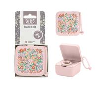 Contenitore per ciuccio BIBS Liberty con cordino. Supporto per ciuccio e contenitore per la sterilizzazione. Materiale approvato per uso alimentare 100% senza BPA - Blossom