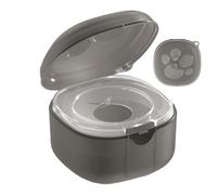 Contenitore per ciuccio, con clip per ciuccio, elegante, portatile, universale, facile da attaccare a una borsa per pannolini