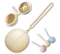 Contenitore per ciuccio, in silicone, per ciuccio, da viaggio, senza BPA, sicuro contenitore per ciuccio, accessorio per bambini di alta qualità, per bambini piccoli, ciuccio, catena per ciuccio