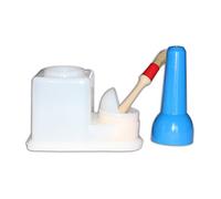 Contenitore per colla con pennello porta mastice cere coloranti appretti, Dimensione: Medium
