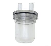 Contenitore per condensa da parete, in plastica trasparente, per una gestione efficiente della condensa, 33 x 26 x 40 mm, compatibile con tutti i modelli di caldaie