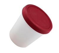 Contenitore per - Contenitore per dessert surgelati a prova di perdite con coperchi - Vaschetta riutilizzabile per conre per fatto in casa, yogurt, capacità 1 litro