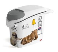Contenitore per Crocchette Curver Petlife 6 kg Ermetico Senza BPA Bianco