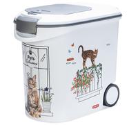 Contenitore per crocchette gatto Curver - Design balcone: fino a 12 kg crocchette (35 L)