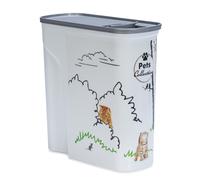 Contenitore per crocchette gatto Curver - Design giardino: fino a 2,5 kg crocchette (6 L)