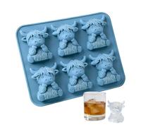 Contenitore per cubetti di ghiaccio in silicone, facile da estrarre, per cocktail, per feste, feste, bar, congelatori