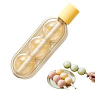 Contenitore per cubetti di ghiaccio per congelatore, 2 in 1, a prova di perdite, facile rilascio, stampo per bevande al caffè, whisky, cocktail, bar, feste, picnic, campeggio, casa, frigo