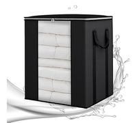 Contenitore per cuscini - Sacchetto con chiusura lampo, organizer con grande capacità di copertura, federa per cuscino, supporto da soffitto con grande capacità, organizer con cerniera per i magazzini