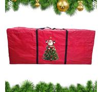 Contenitore Per Decorazioni Natalizie,Borsa Organizzatrice Grande Per Le Feste | Scatola Di Archiviazione Per Decorazioni Natalizie - Per Pendenti Addobbi Ghirlande Luci A Stringa Cantina Sotto Il Let