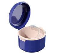 Contenitore Per Denti Finti: Da Bagno Per Protesi, Supporto Per Dispositivi Di Ritenzione, Apparecchi Invisibili, Scatola Portaoggetti Igienica, Portatile, Compatta, Adatta Ai Viaggi | Scenario