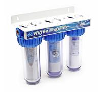 CONTENITORE PeR DEPURATORE ACQUA CARBONI ATTIVI E IMPURITA' DA 3/4 CON STAFFA