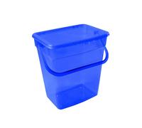 Plast Team Contenitore per detersivo in polvere con coperchio, 10 l, colore: blu