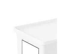 Contenitore per Detersivo per Bucato Contenitore Impilabile Facile da Pulire per Compresse e Capsule di Detersivo per Bucato, per in Plastica per Lavanderia (Largo Alto)