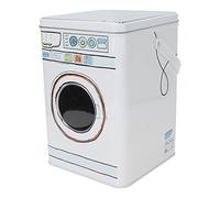 Contenitore per Detersivo per Bucato, Contenitore in Latta di Grande capacità Contenitore per Polvere per Bucato Scatola in Metallo per Polvere per Bucato con Lucernario