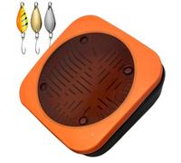 Contenitore per esche con coperchio | Vivo Bait Container Pesca per Outdoor Sweetwater Trota Boat Deck Shore Bank Pier River