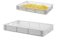 Contenitore per essiccare la pasta, dimensioni 600 x 400 x 70 mm.