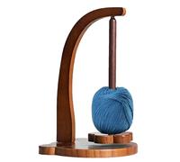 Contenitore per filati in legno, strumento per filare filati per uncinetto, dispenser rotante per filato | Supporto magnetico per bobine di filato per maglieria, organizer per filati all'uncinetto,