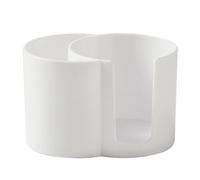 Contenitore per filo interdentale Qtip: dispenser per di cotone, supplemento per toeletta, porta plettri portatile | Aspetto squisito, organizer trasparente per riporre i tamponi nella camer