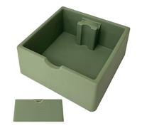 Contenitore per fondi di caffè - Scatola portaoggetti stile Barisța | Perno battente in silicone solido per il rumore degli della macchina per caffè espresso con base antiscivolo