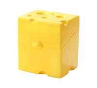 Contenitore per formaggio grattugiato - Organizer per formaggio con coperchio, porta formaggio sicuro per il frigorifero | Conservazione ermetica del formaggio con tecnologia Freshness integrata, cont