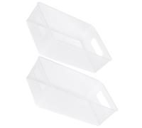 Contenitore per frigorifero impilabile da 2 pezzi Contenitore multiuso per