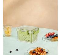 Contenitore per frutta per frigorifero, contenitore per alimenti con colino,