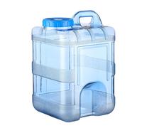 Contenitore Per Fusti Di Stoccaggio Dell'acqua Portatile Blu Trasparente Da 15
