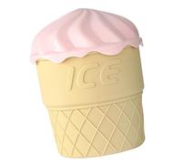 Contenitore per gelato in silicone Secchio a doppio strato con coperchio Lavabile in lavastoviglie Accessori da cucina Congelatori portatili per gelato per la casa