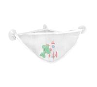 Contenitore per giocattoli da bagno - Ventose forti, supporto a rete per giocattoli da bagno, supporto angolare per sospensione, borsa da doccia per giocattoli da bagno, grande cestino da bagno