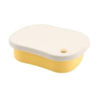 Contenitore per il pane, adatto al microonde, contenitore per alimenti in silicone, riutilizzabile, per la preparazione dei pasti, per adulti, scuola, ufficio, viaggi, campeggio, picnic, attività