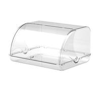 Contenitore per il pane per bancone della cucina, contenitore per breaid, scatola allevata con coperchio in acrilico pane lontano fresco, contenitore per pane moderno trasparente per riporre il pane