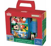 Contenitore per il pranzo con Bottiglia Mickey Mouse Mickey Has Fun