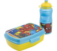 Contenitore per il pranzo con Bottiglia Spider-Man CZ11279 380 ml 17 cm Plast