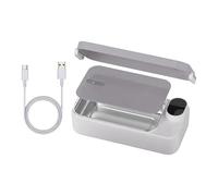 Contenitore per il pranzo elettrico, ricaricabile, portatile, compatto, con contenitore in acciaio per viaggi o preparazione dei pasti, efficiente riscaldatore elettrico per alimenti, mantiene i