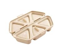 Contenitore per il pranzo giapponese antiaderente, stampo triangolare per riso e pressa per sushi per realizzare facilmente palline di riso, riporre e organizzare a casa, scuola, ufficio e viaggi