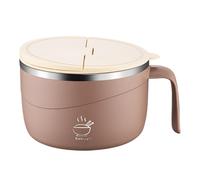 Contenitore per il pranzo in acciaio , grande capacità, contenitore per panini e snack, per casa, ufficio, scuola, colazione, picnic, viaggi, escursioni